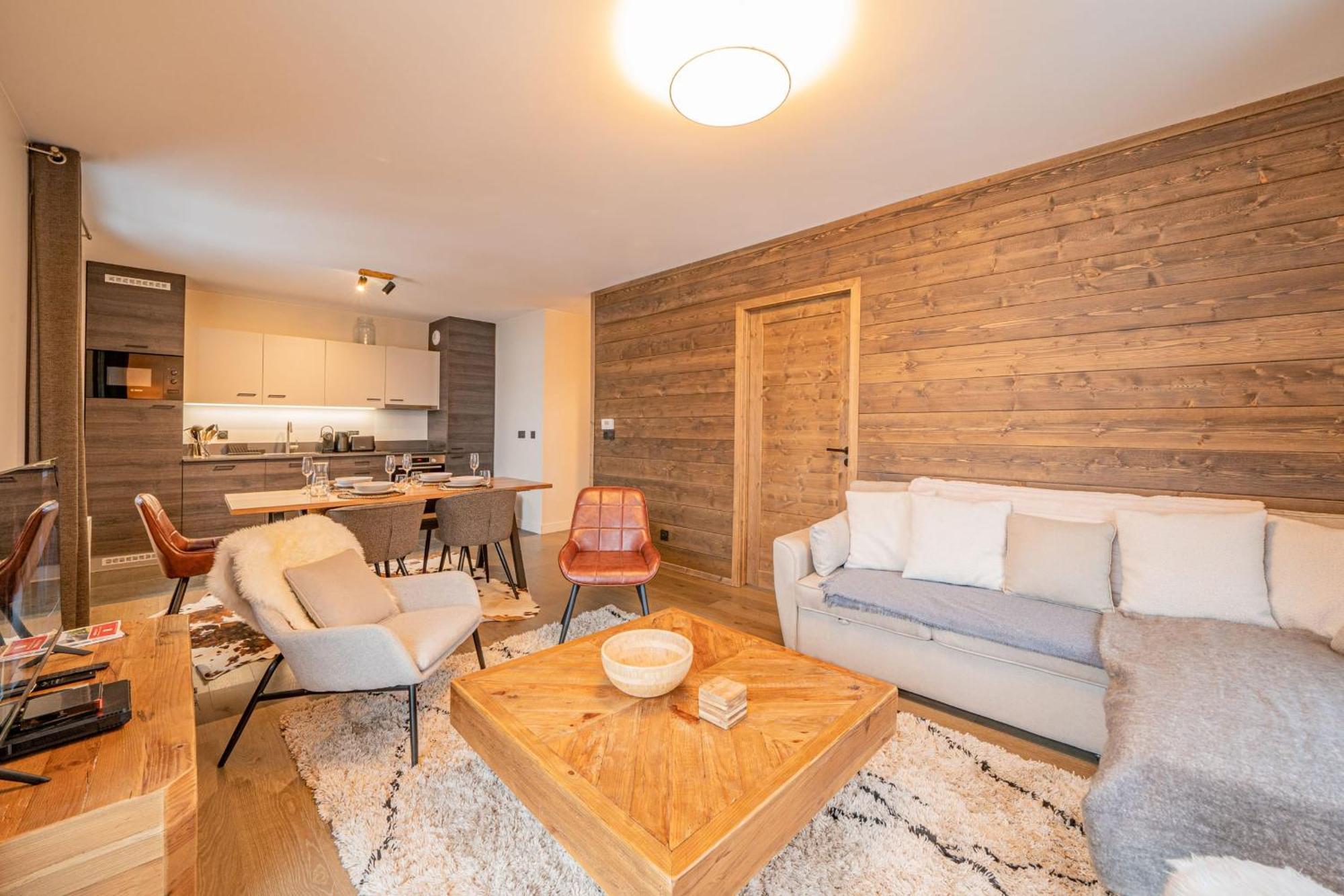 Perle Blanche - Brand New 2 Bedroom Apartment Perfectly Located Chamonix Buitenkant foto