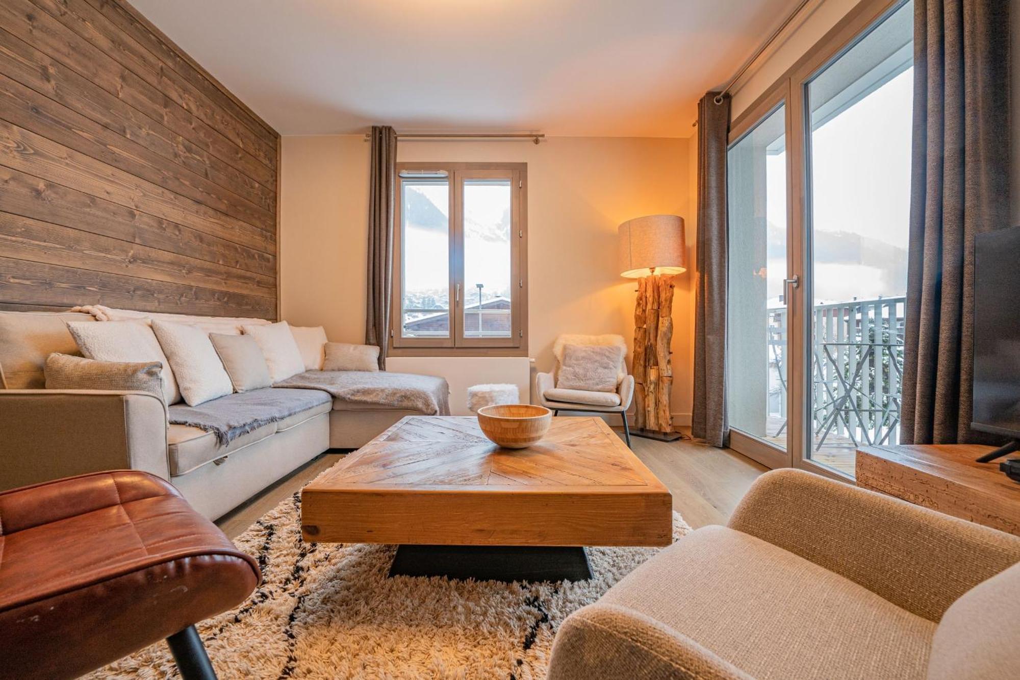 Perle Blanche - Brand New 2 Bedroom Apartment Perfectly Located Chamonix Buitenkant foto