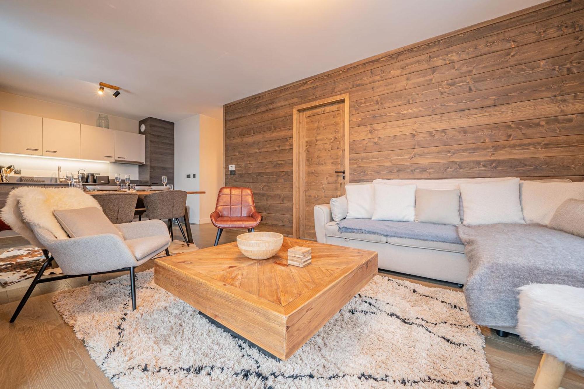 Perle Blanche - Brand New 2 Bedroom Apartment Perfectly Located Chamonix Buitenkant foto