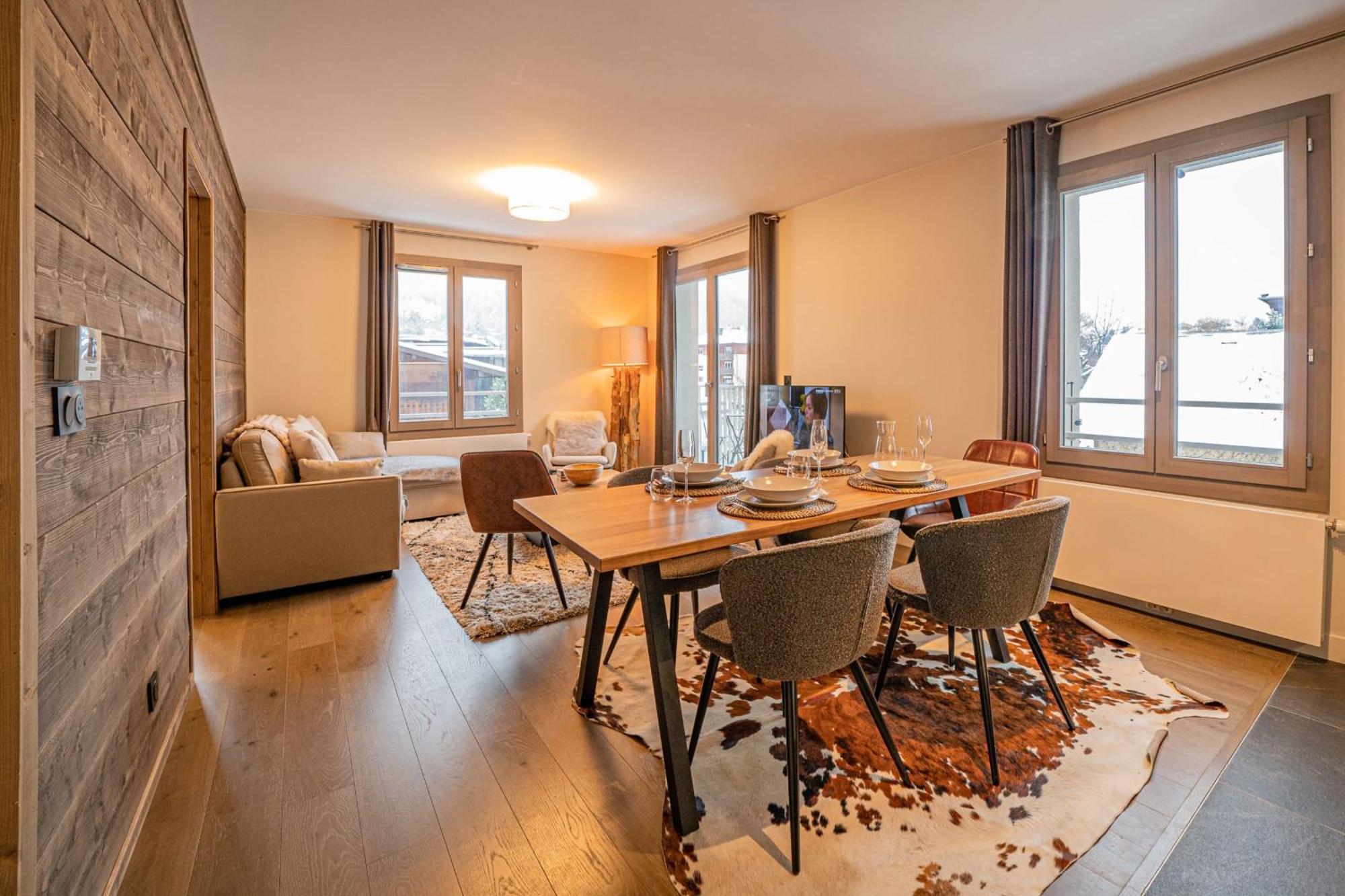 Perle Blanche - Brand New 2 Bedroom Apartment Perfectly Located Chamonix Buitenkant foto